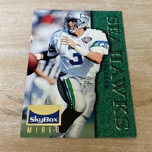 Rick Mirer QB Skybox Card